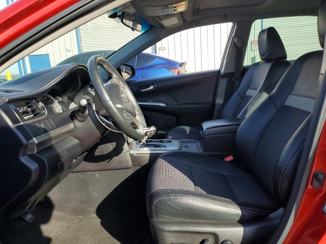 2014 Toyota Camry Se Red vin: 4T1BF1FK2EU863786