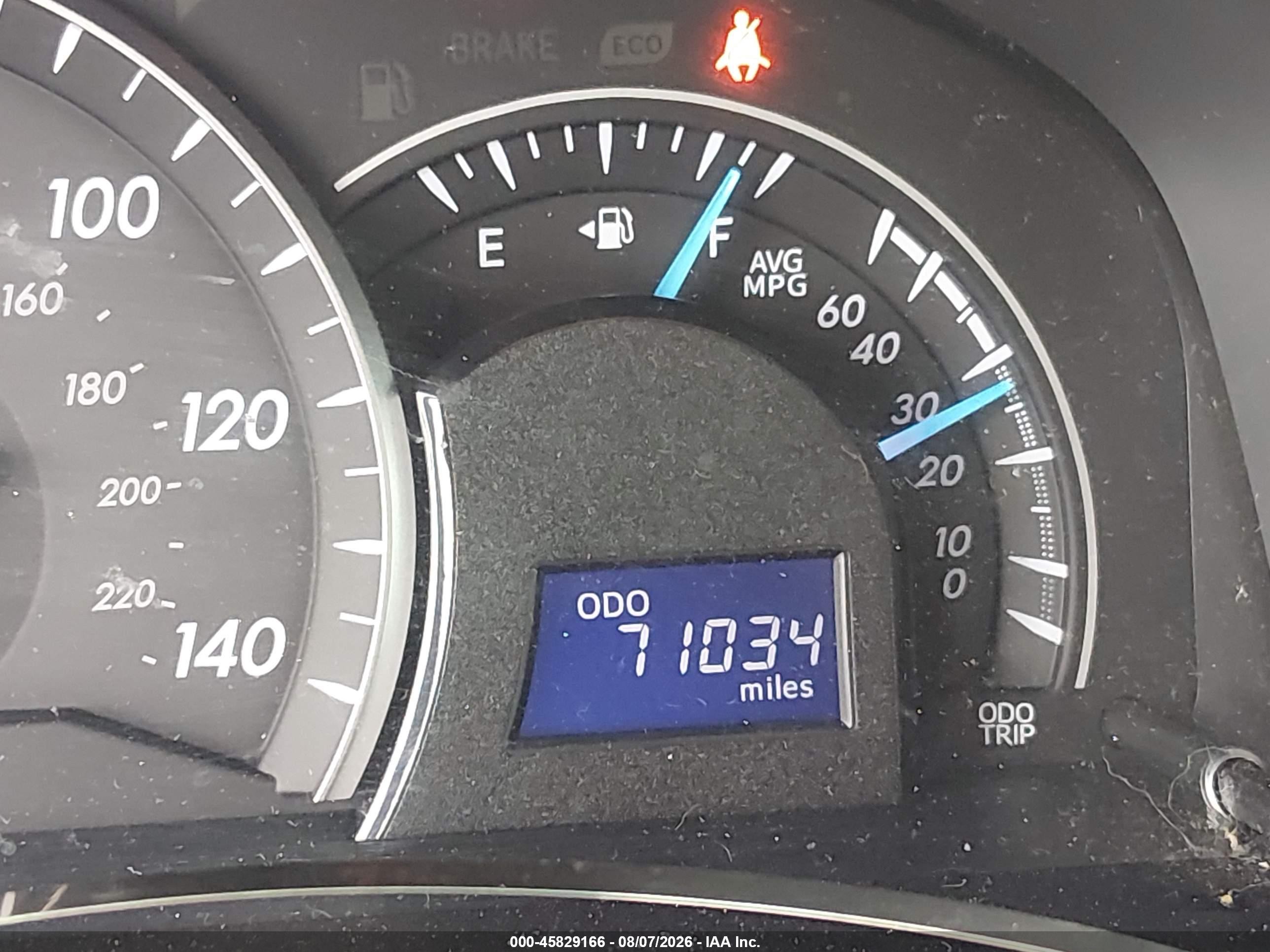2014 Toyota Camry Le Blue vin: 4T1BF1FK2EU866557