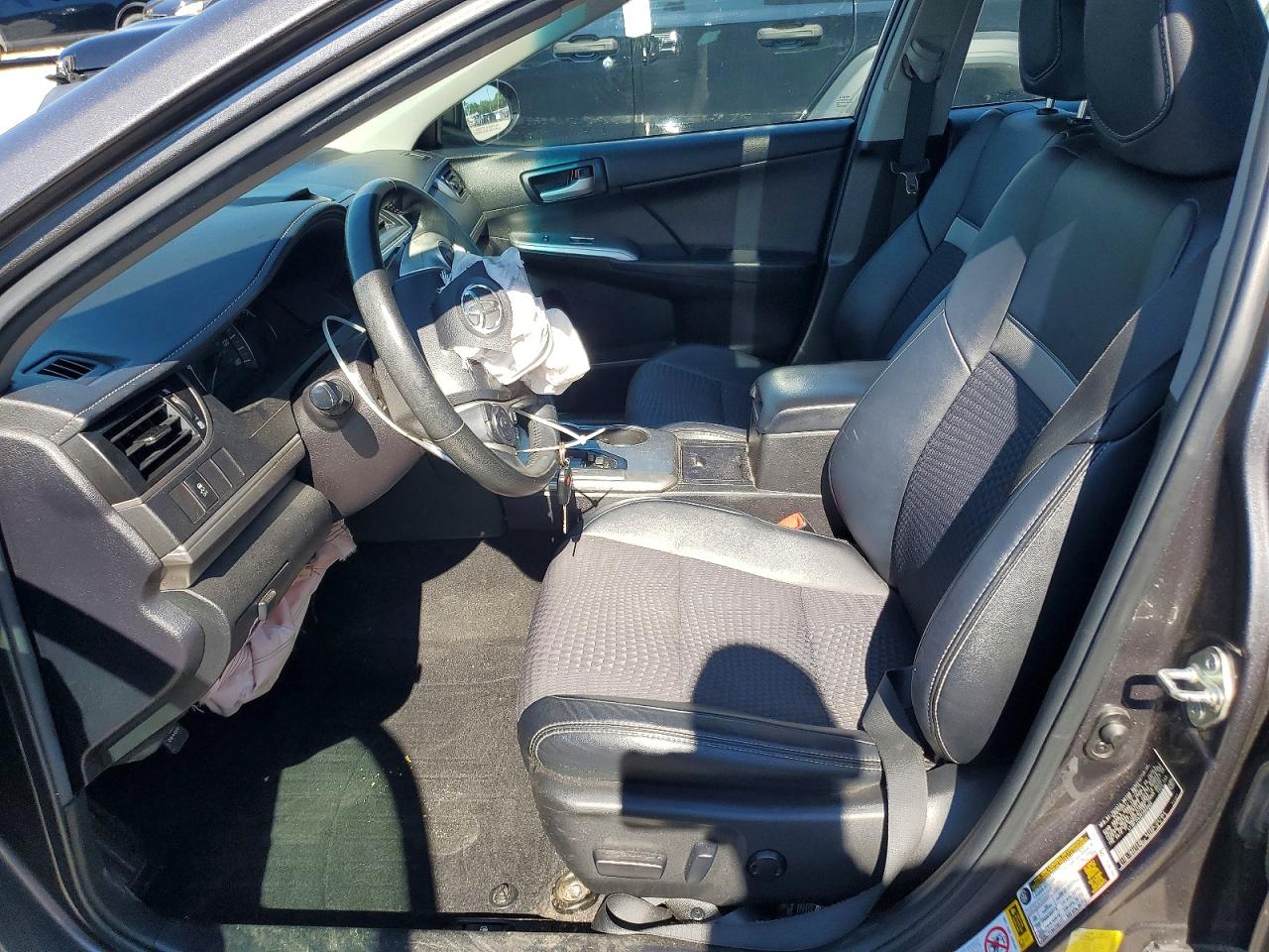 2014 Toyota Camry Se Sport Gray vin: 4T1BF1FK2EU869989