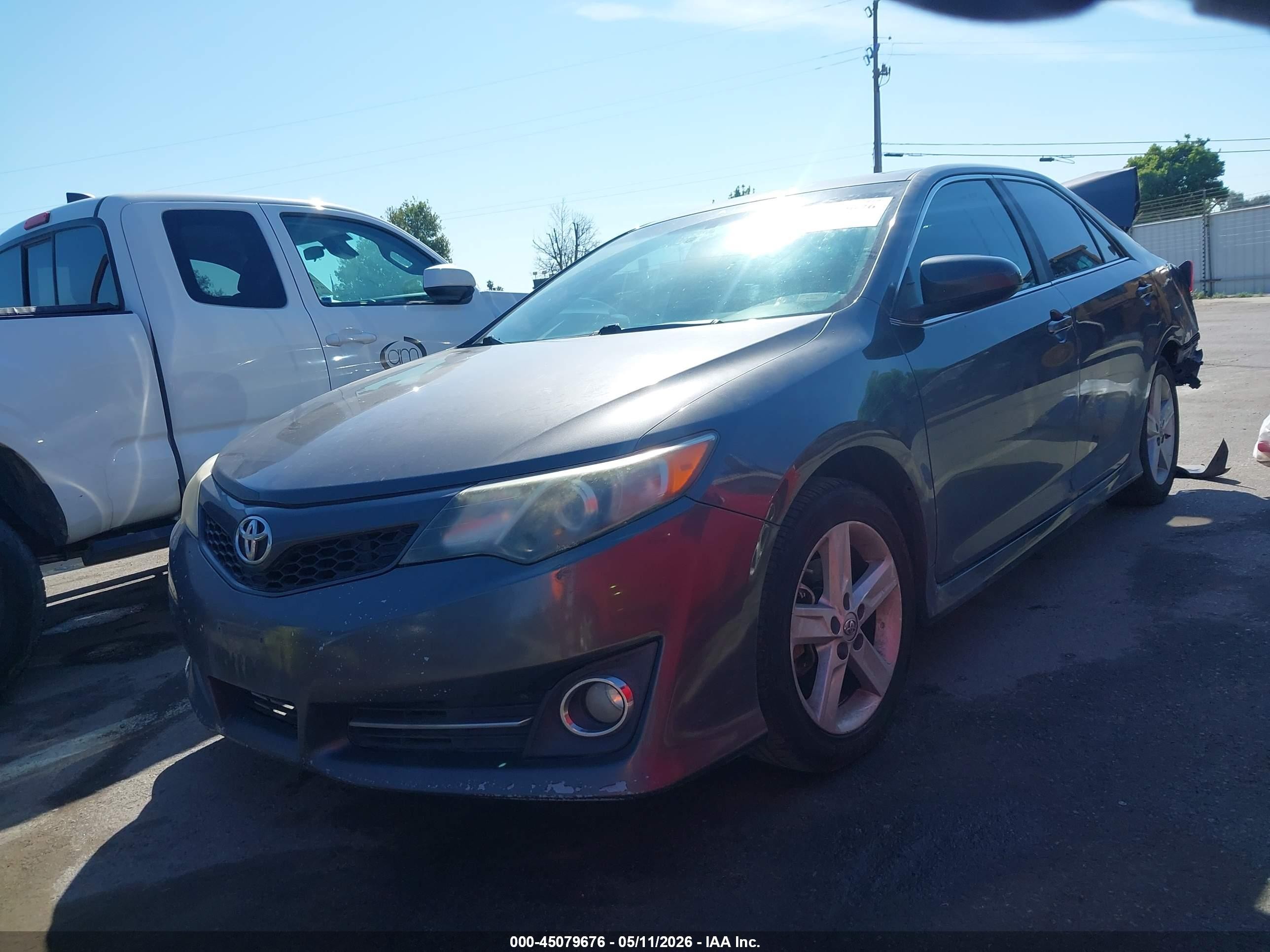 2014 Toyota Camry Se Black vin: 4T1BF1FK2EU870933