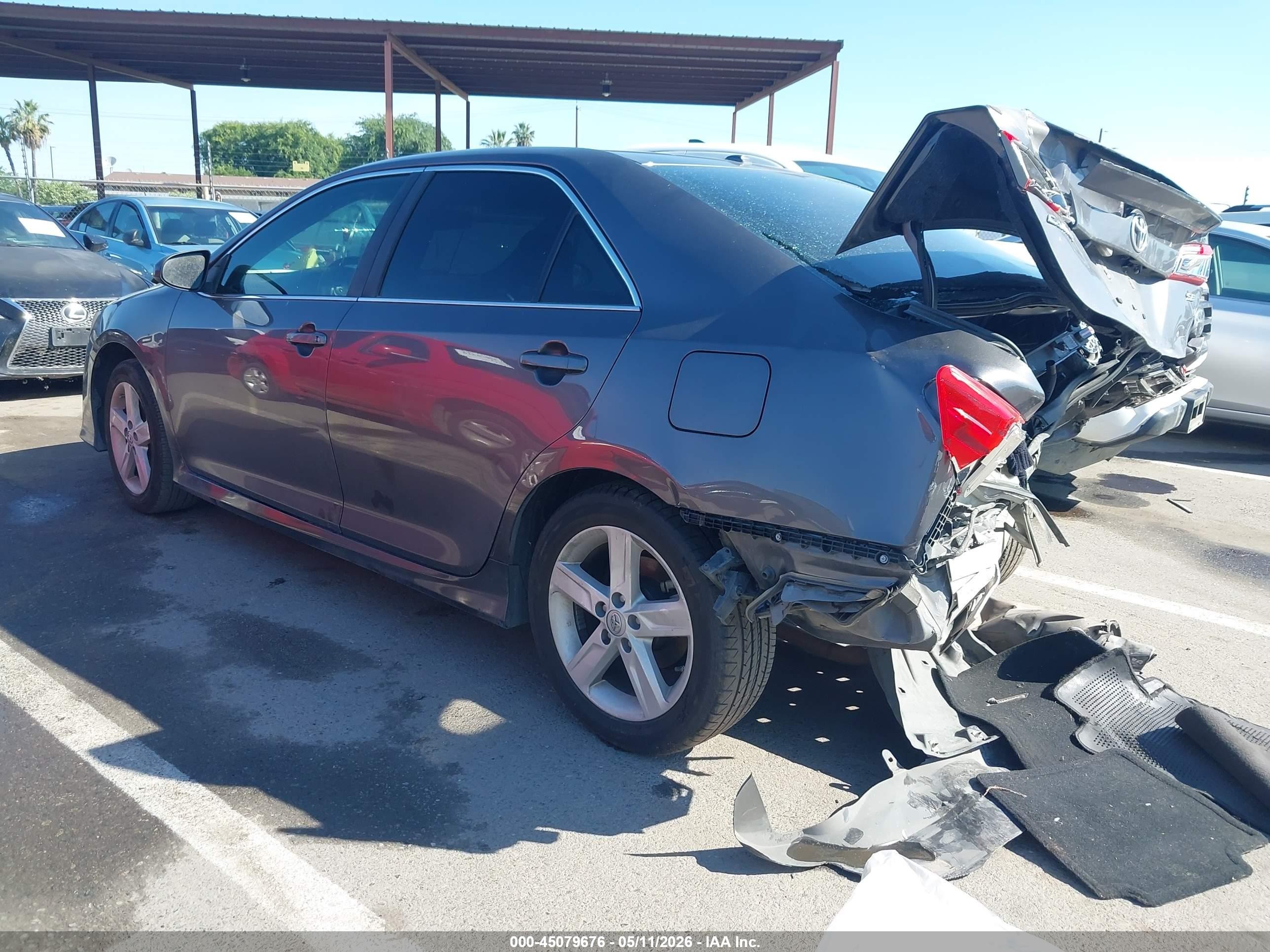 2014 Toyota Camry Se Black vin: 4T1BF1FK2EU870933