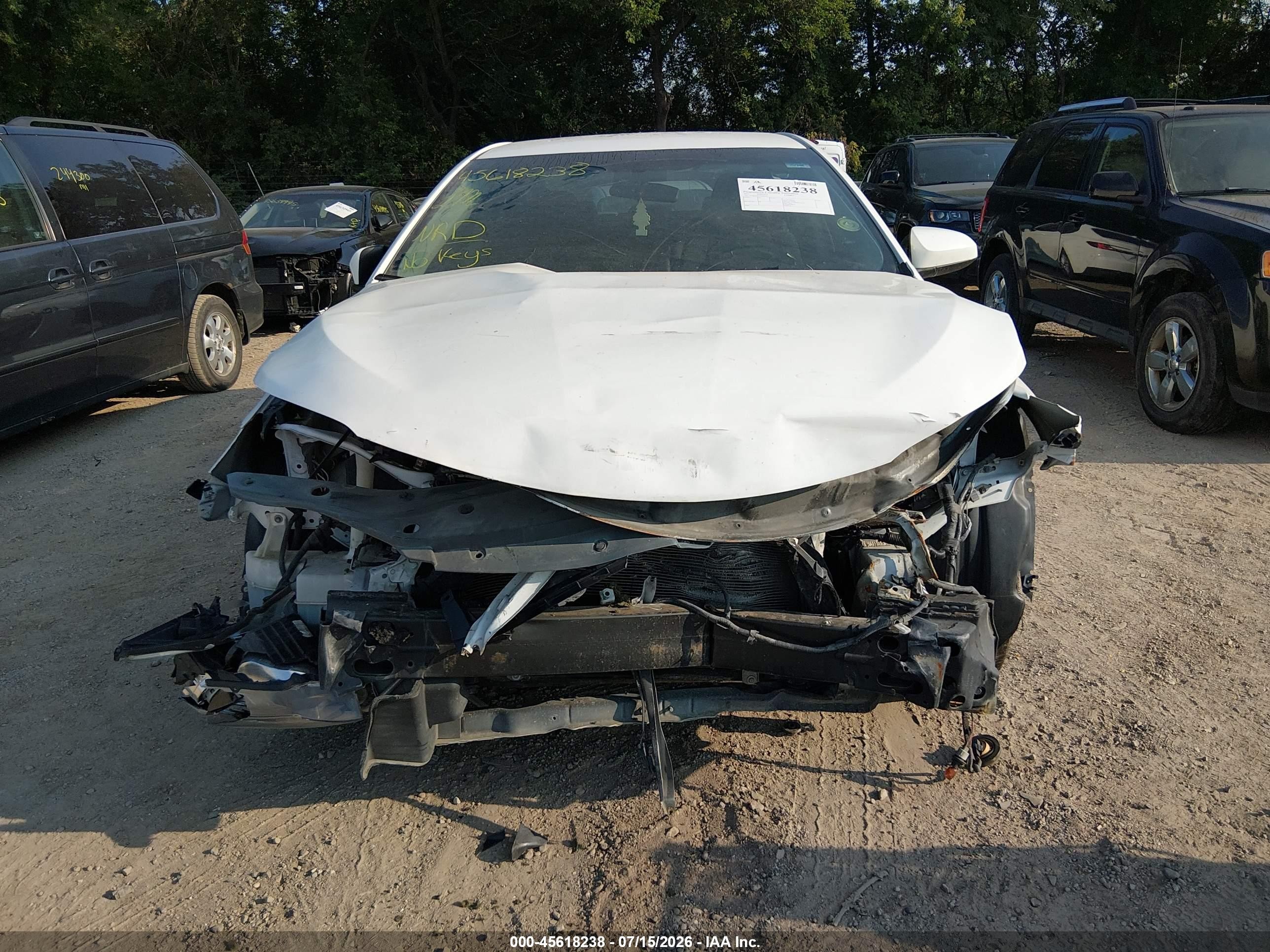 2015 Toyota Camry Se White vin: 4T1BF1FK2FU005767