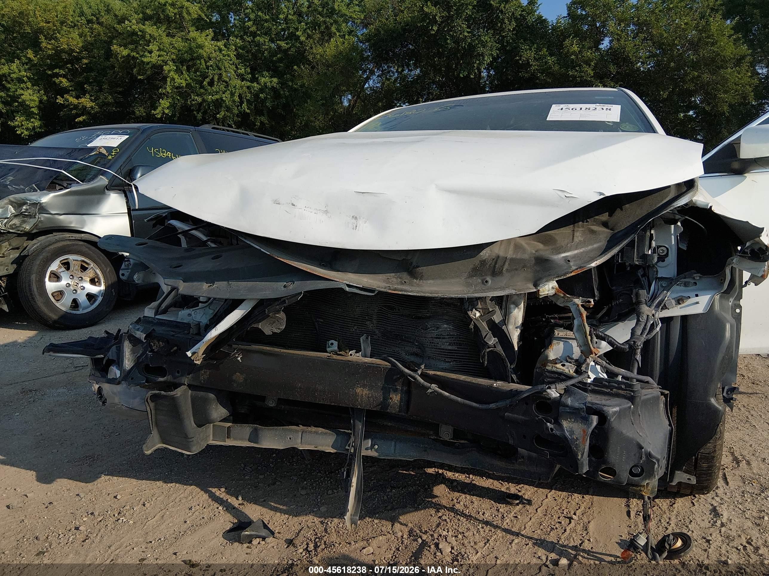 2015 Toyota Camry Se White vin: 4T1BF1FK2FU005767