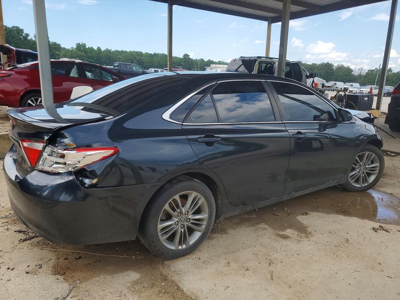 2015 Toyota Camry Se Black vin: 4T1BF1FK2FU010595