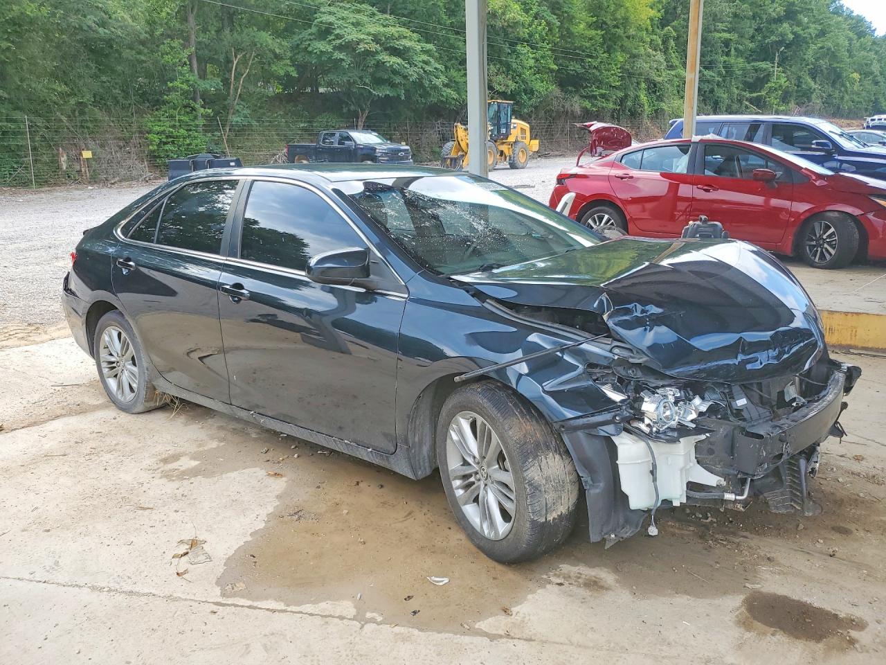 2015 Toyota Camry Se Black vin: 4T1BF1FK2FU010595