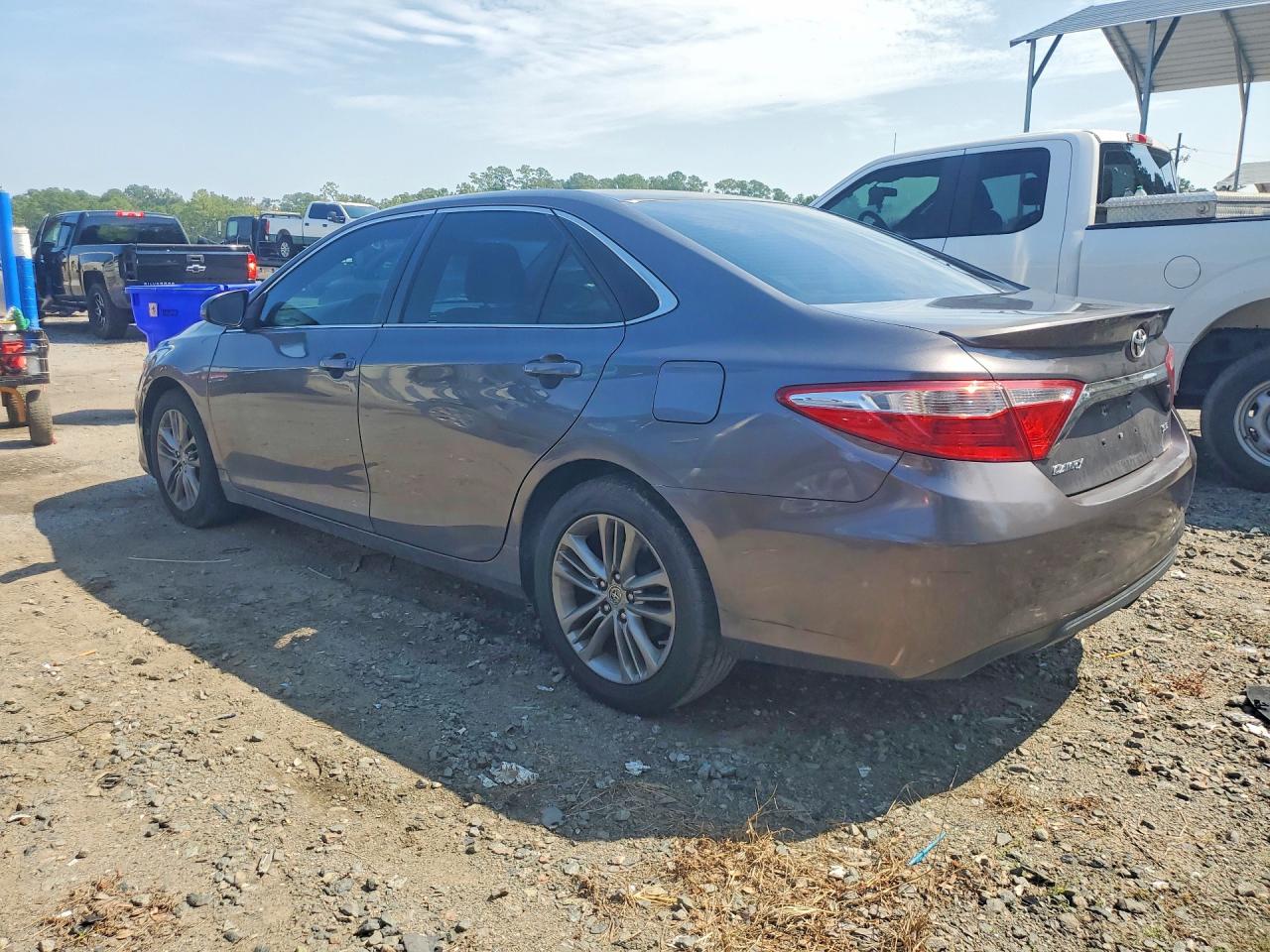 2015 Toyota Camry Se Gray vin: 4T1BF1FK2FU013917