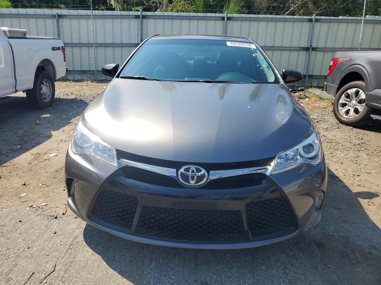 2015 Toyota Camry Se Gray vin: 4T1BF1FK2FU013917