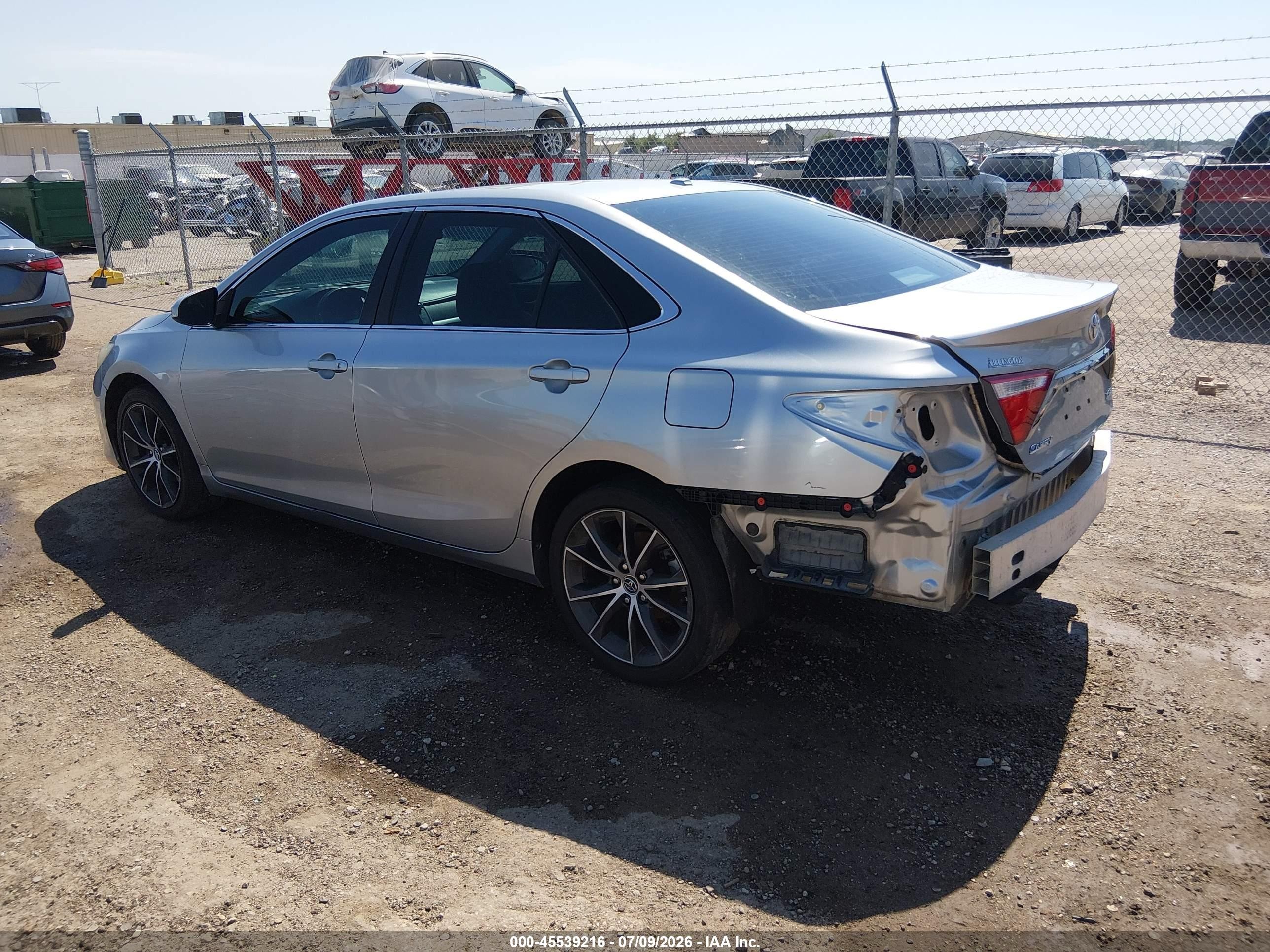 2015 Toyota Camry Xse Silver vin: 4T1BF1FK2FU030345