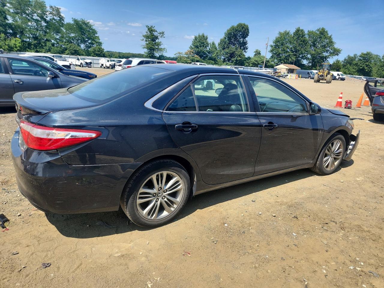 2015 Toyota Camry Se Black vin: 4T1BF1FK2FU031236