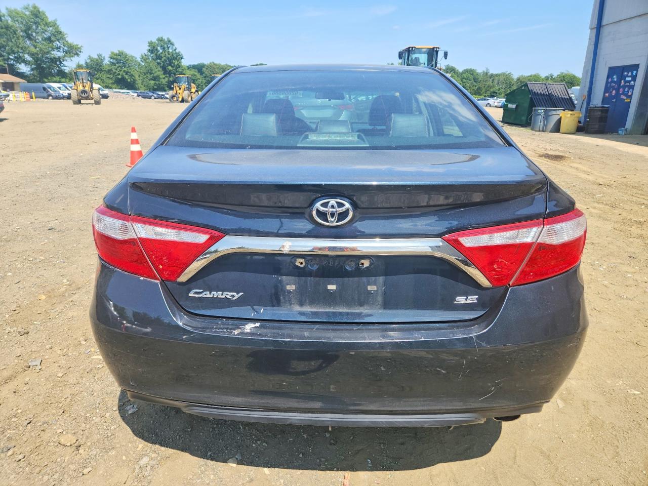 2015 Toyota Camry Se Black vin: 4T1BF1FK2FU031236