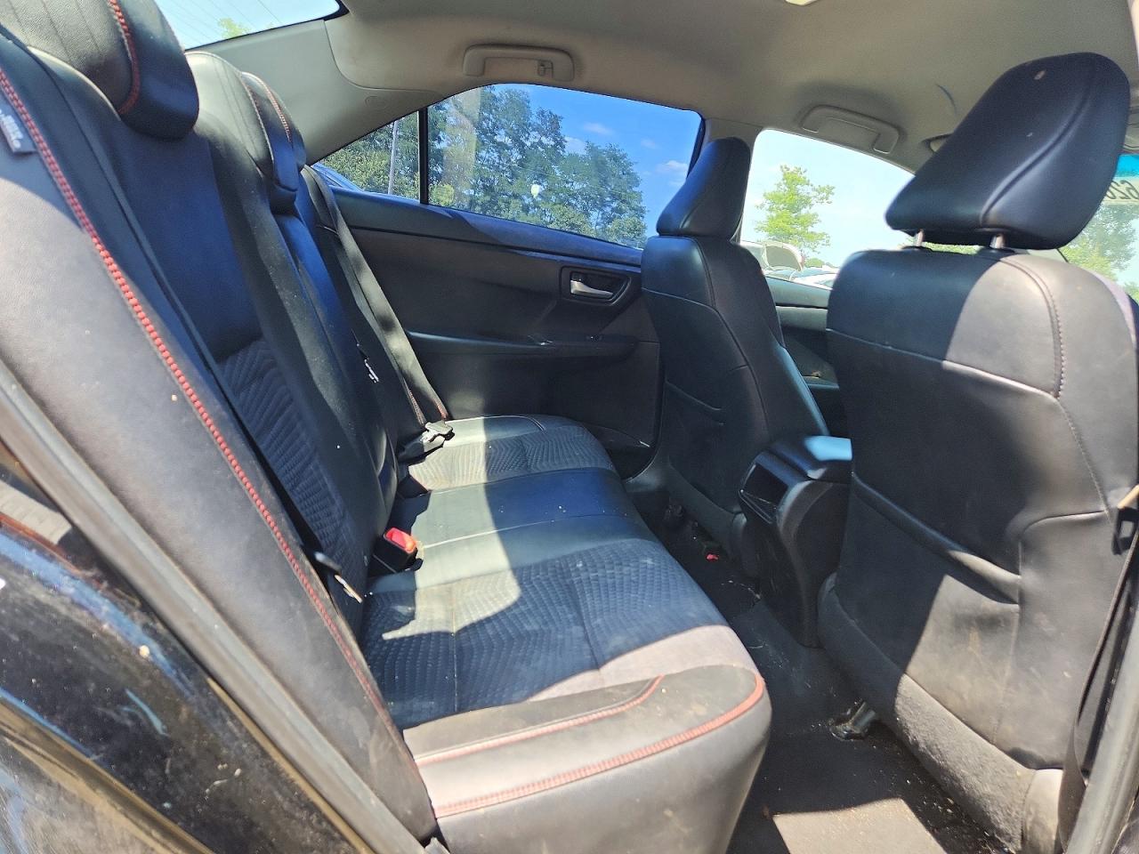 2015 Toyota Camry Se Black vin: 4T1BF1FK2FU031236