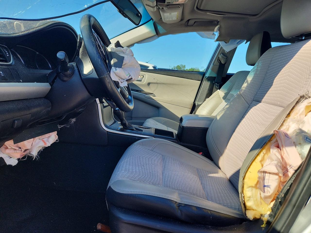 2015 Toyota Camry Se Silver vin: 4T1BF1FK2FU031382