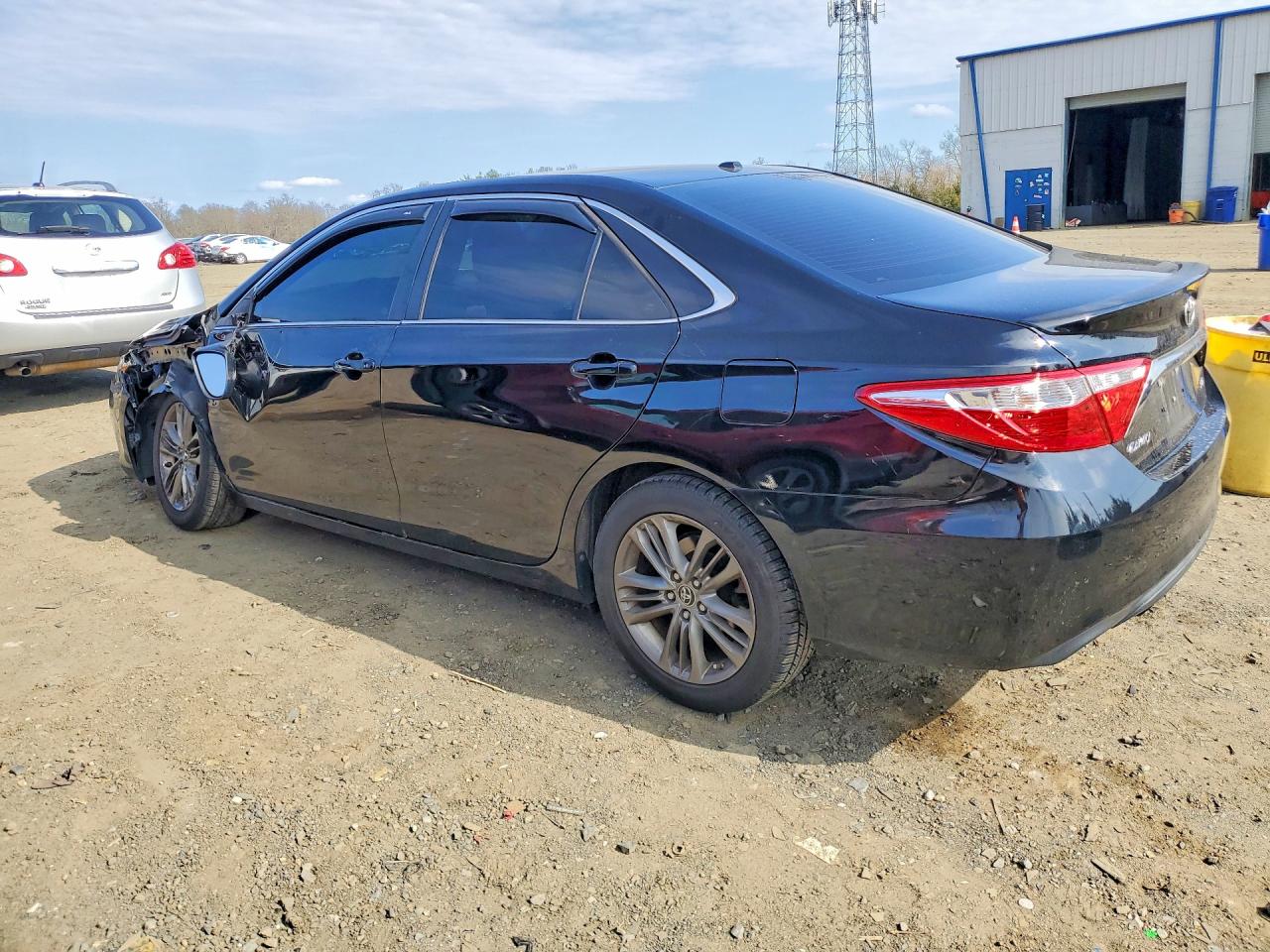 2015 Toyota Camry Se Black vin: 4T1BF1FK2FU047078