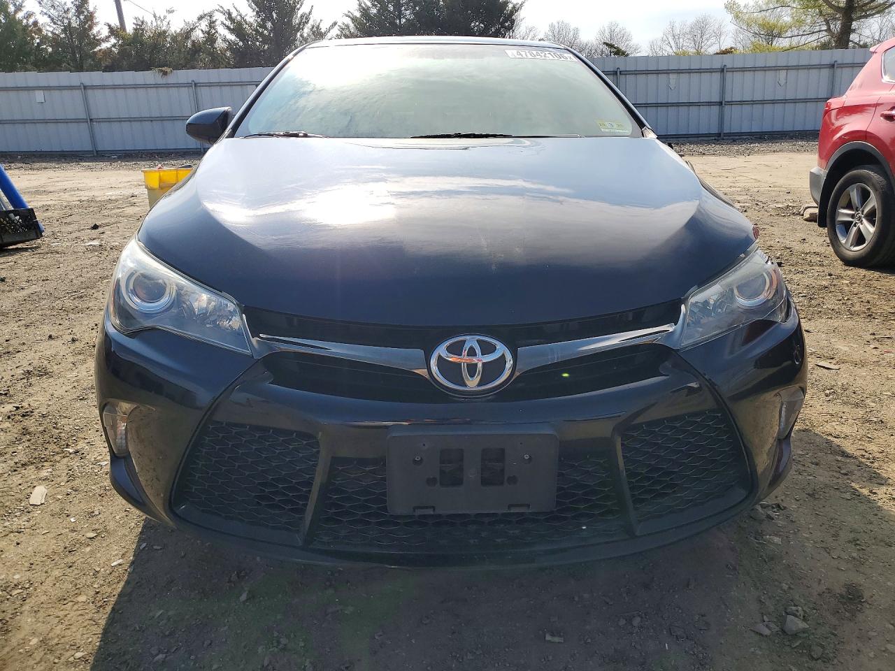 2015 Toyota Camry Se Black vin: 4T1BF1FK2FU047078