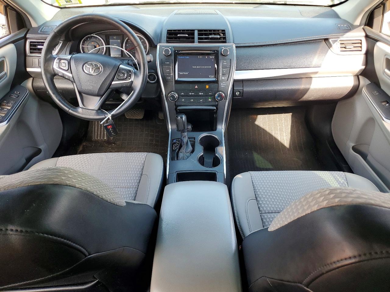 2015 Toyota Camry Se Black vin: 4T1BF1FK2FU047078