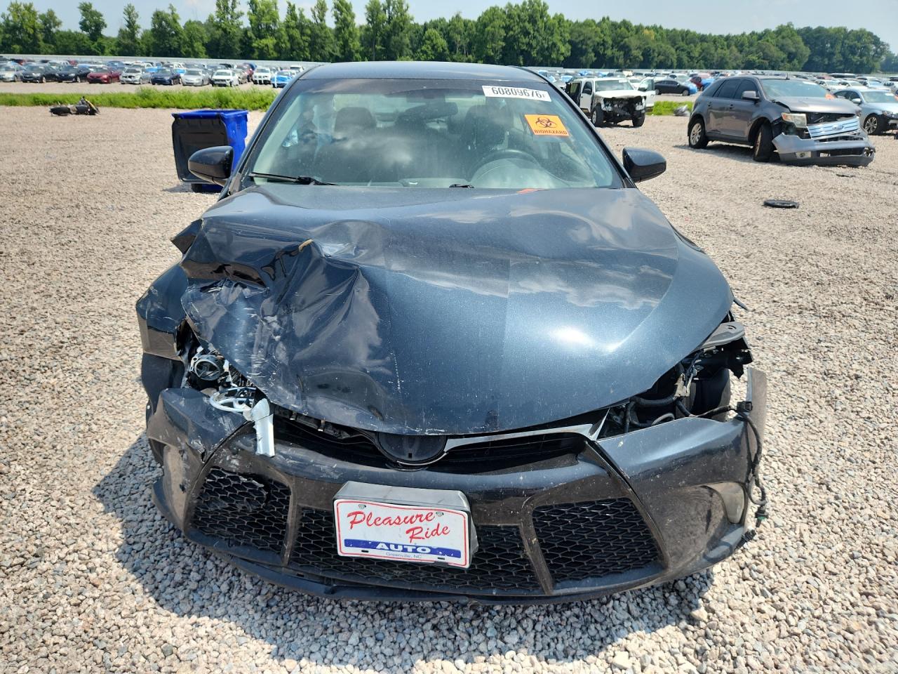 2015 Toyota Camry Xse Blue vin: 4T1BF1FK2FU052801