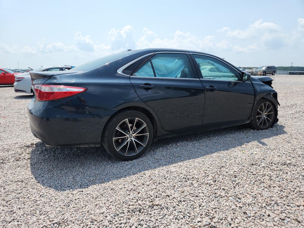 2015 Toyota Camry Xse Blue vin: 4T1BF1FK2FU052801