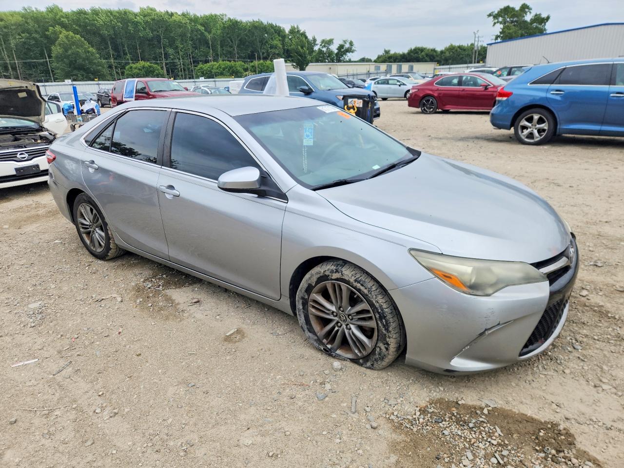 2015 Toyota Camry Se Серебряный vin: 4T1BF1FK2FU060011