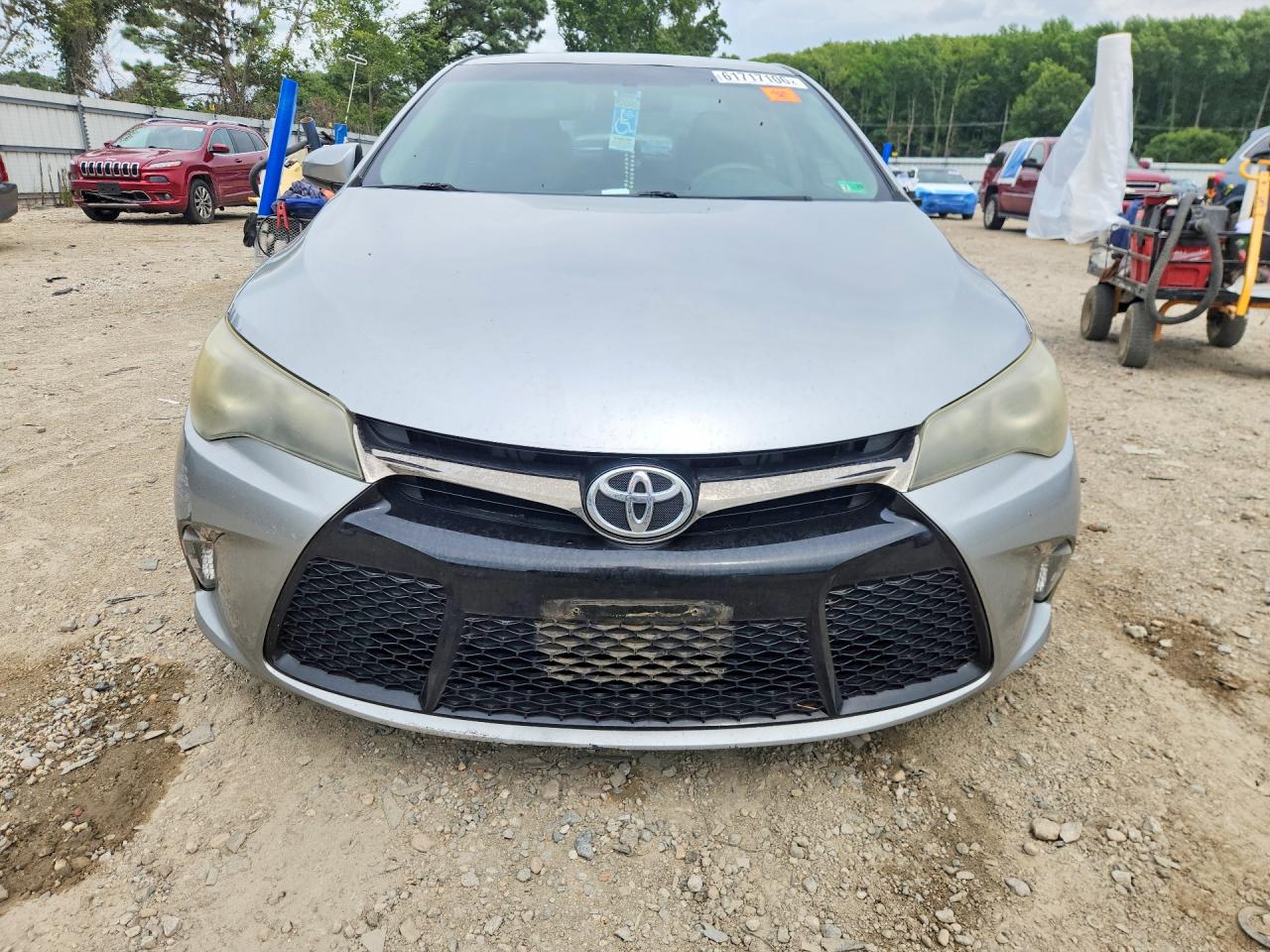 2015 Toyota Camry Se Серебряный vin: 4T1BF1FK2FU060011