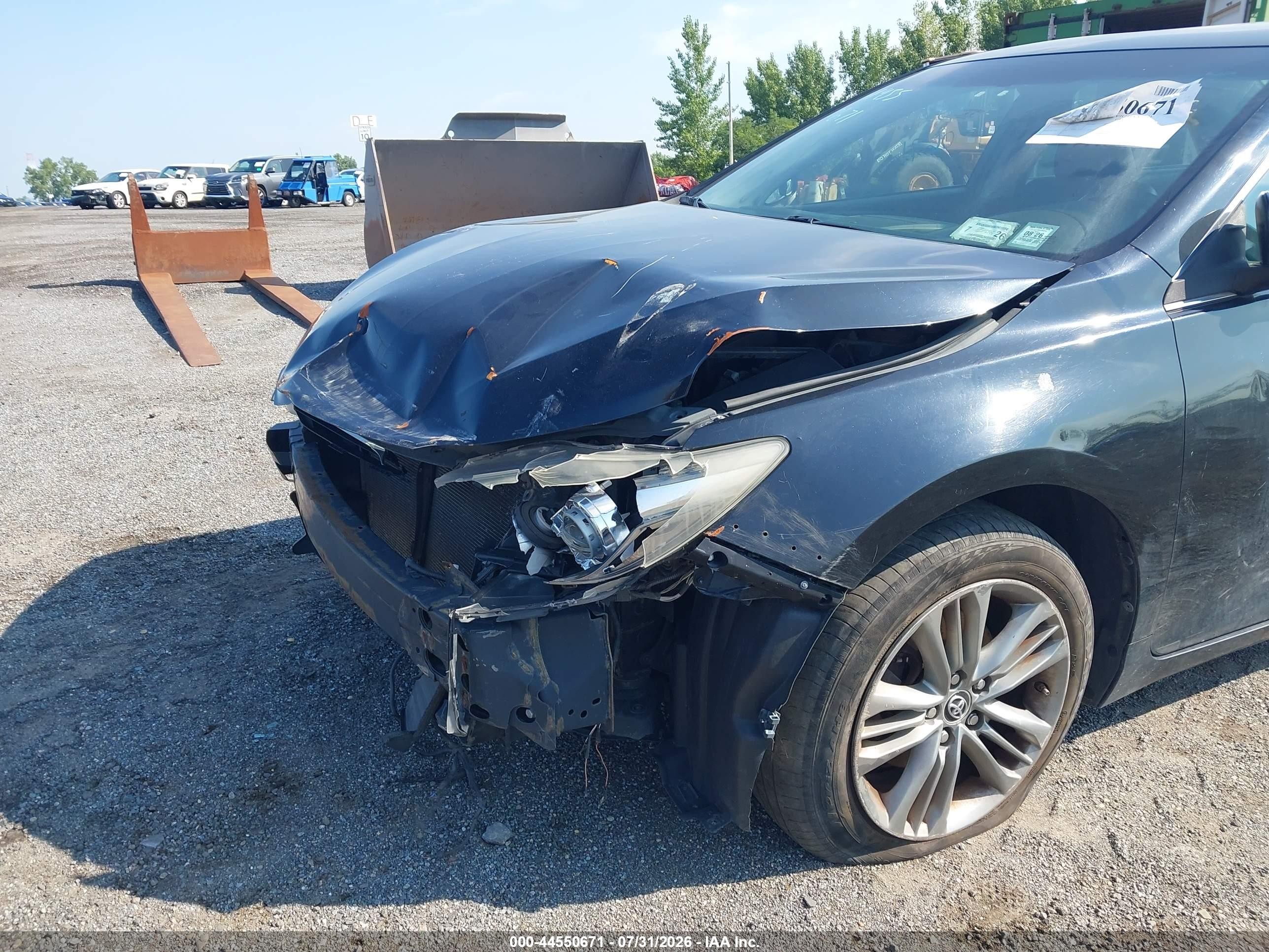 2015 Toyota Camry Se Black vin: 4T1BF1FK2FU061787