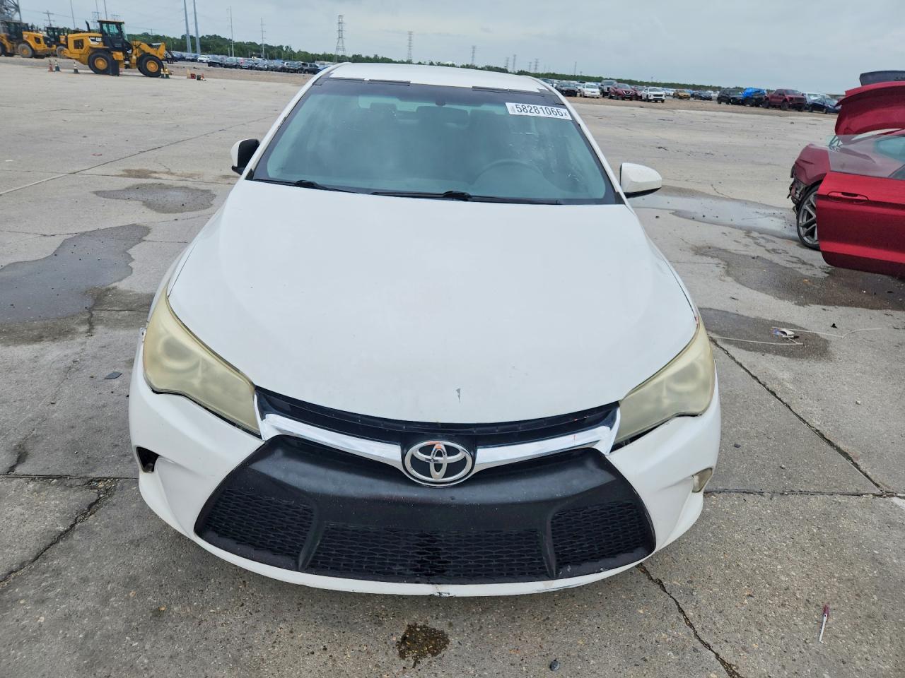 2015 Toyota Camry Se Белый vin: 4T1BF1FK2FU064219