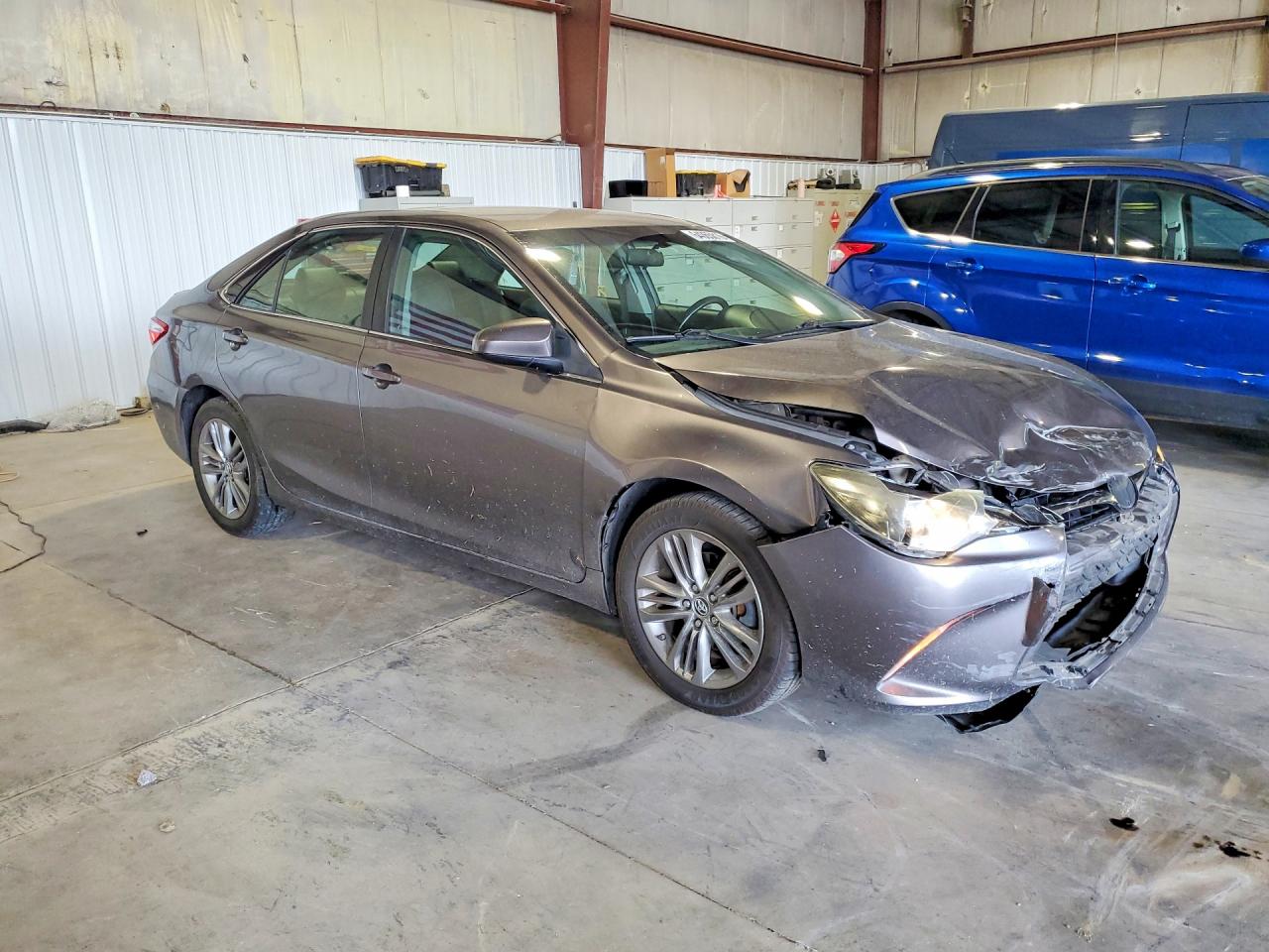 2015 Toyota Camry Se Gray vin: 4T1BF1FK2FU069873