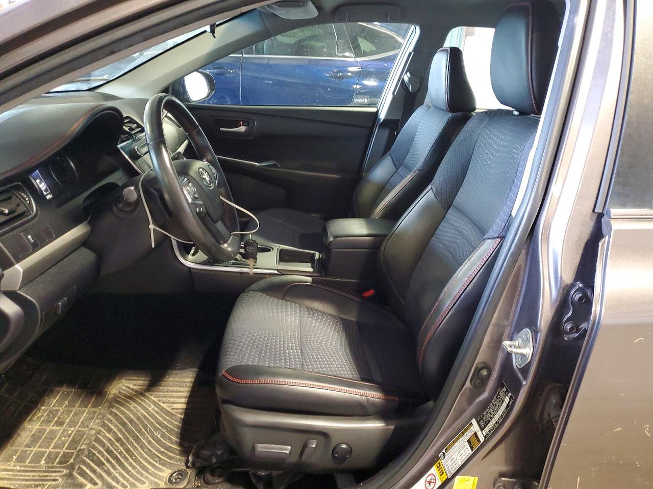 2015 Toyota Camry Se Gray vin: 4T1BF1FK2FU069873