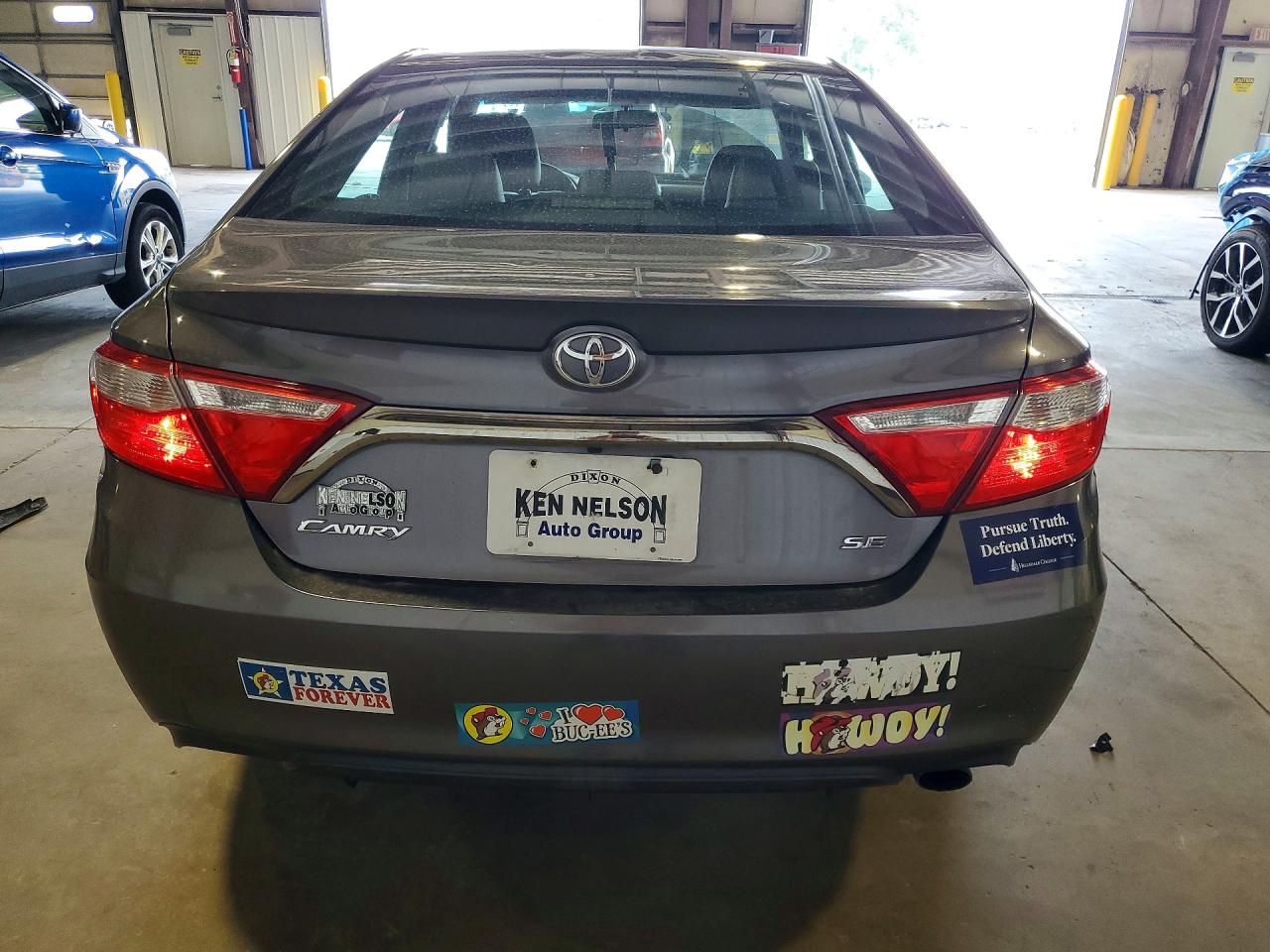 2015 Toyota Camry Se Gray vin: 4T1BF1FK2FU069873