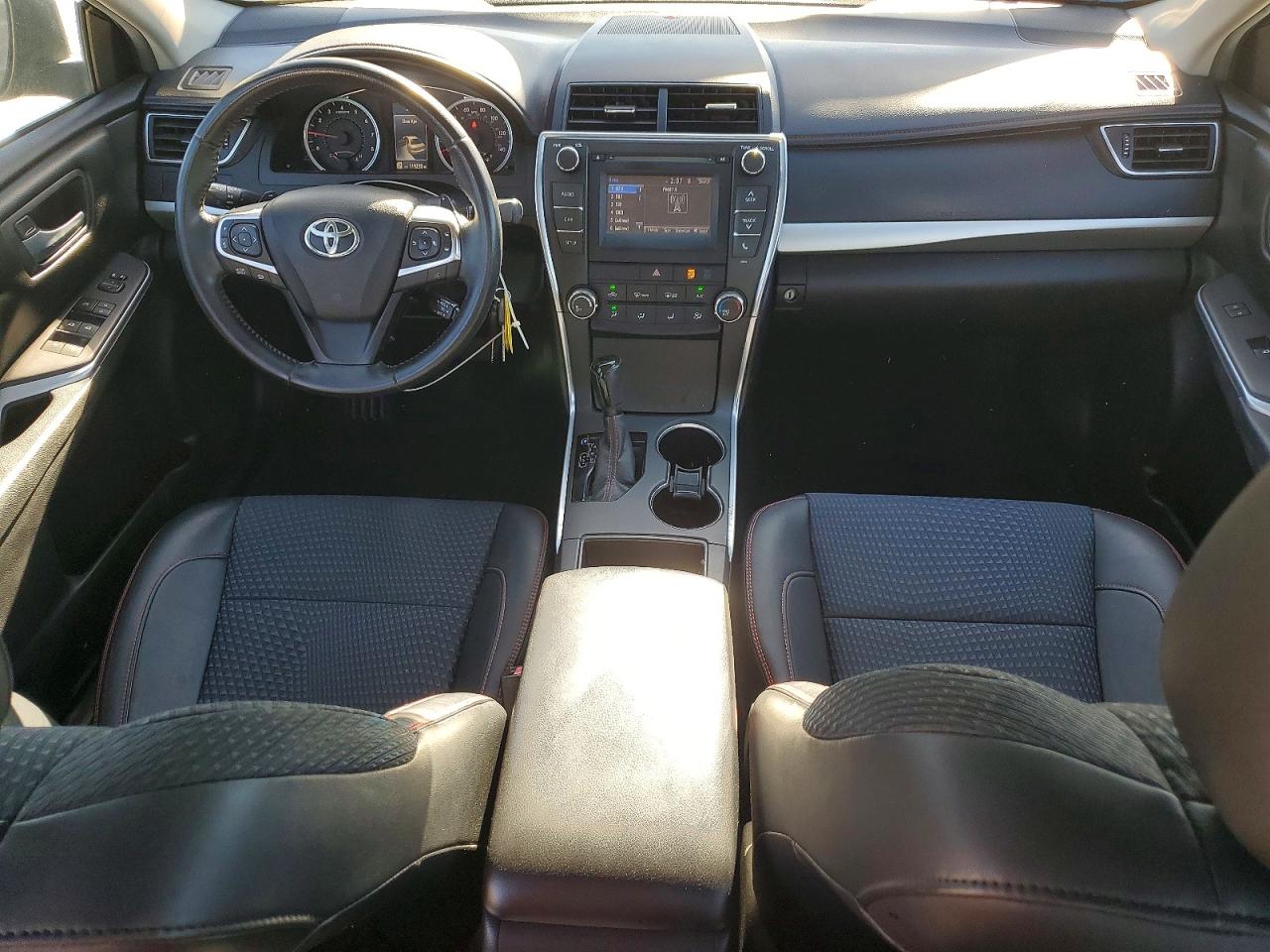 2015 Toyota Camry Se Black vin: 4T1BF1FK2FU079268