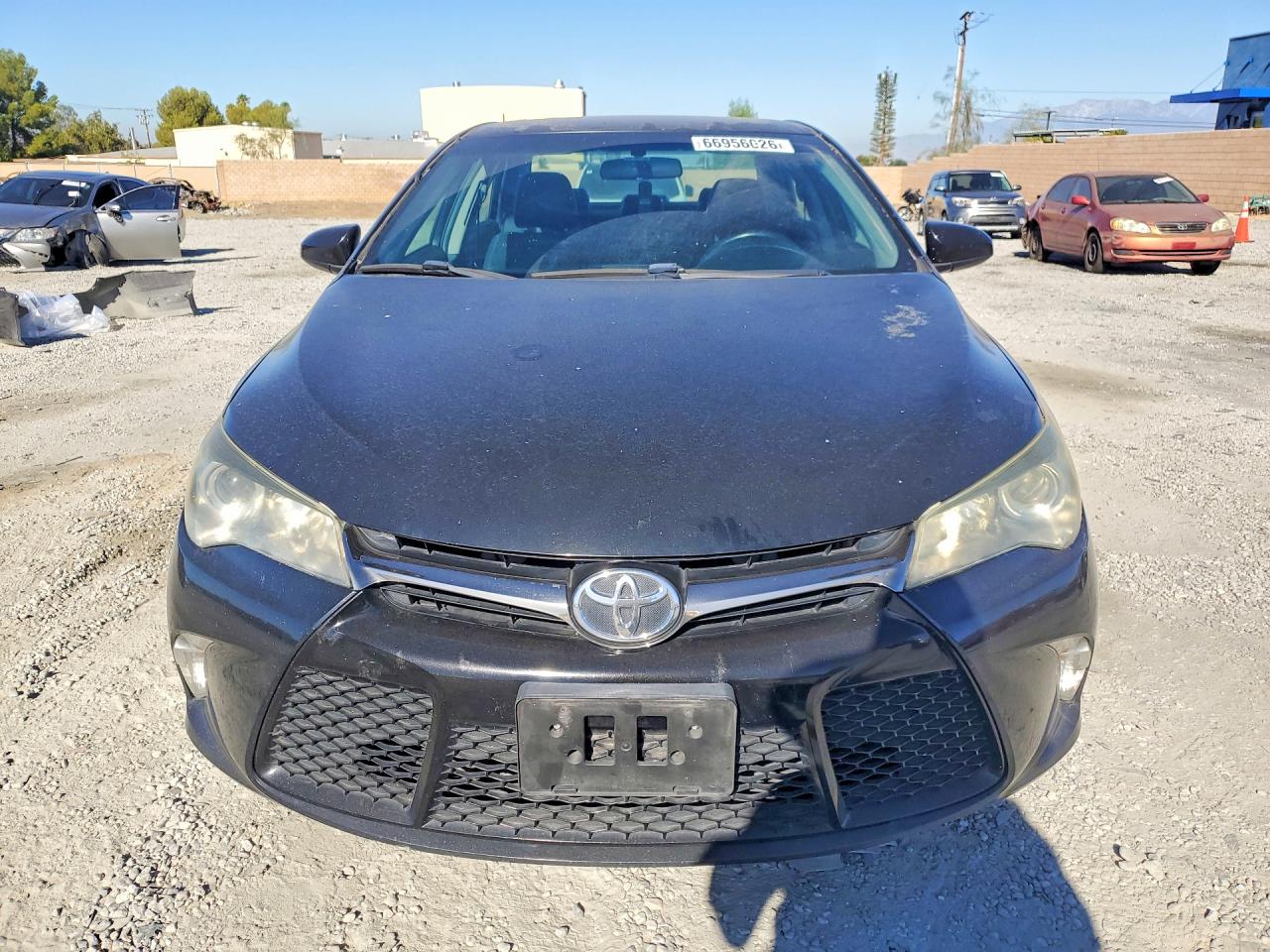 2015 Toyota Camry Se Black vin: 4T1BF1FK2FU079268