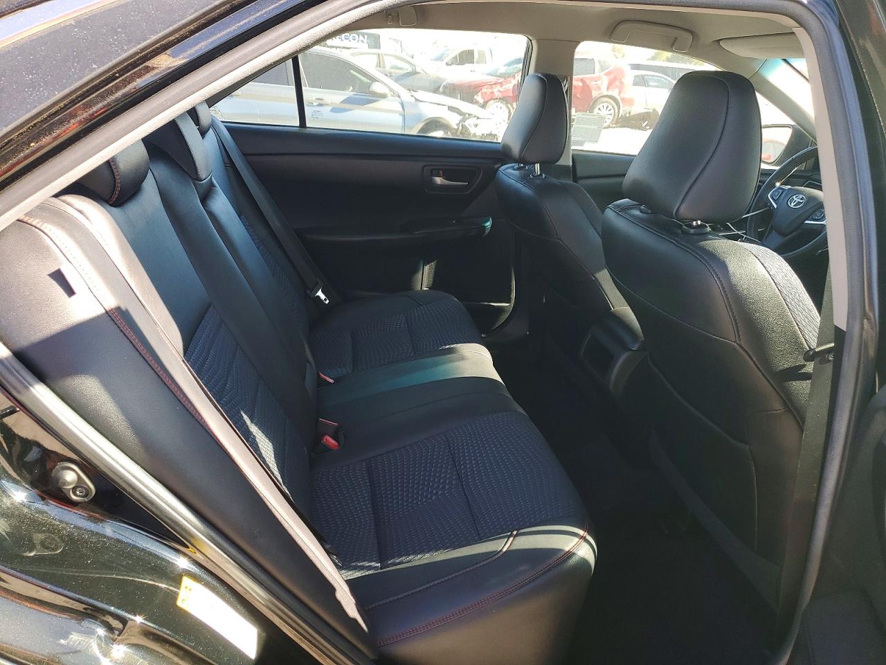2015 Toyota Camry Se Black vin: 4T1BF1FK2FU079268