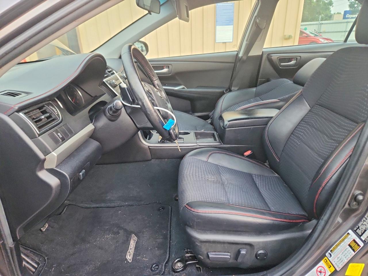 2015 Toyota Camry Se Gray vin: 4T1BF1FK2FU081604
