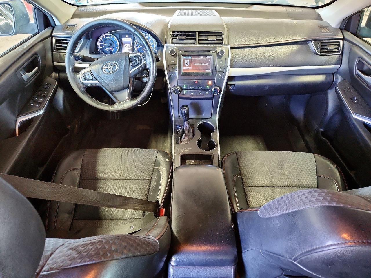 2015 Toyota Camry Se Black vin: 4T1BF1FK2FU082106