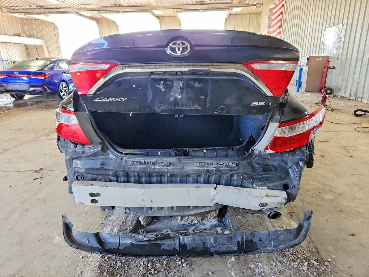 2015 Toyota Camry Se Black vin: 4T1BF1FK2FU082106