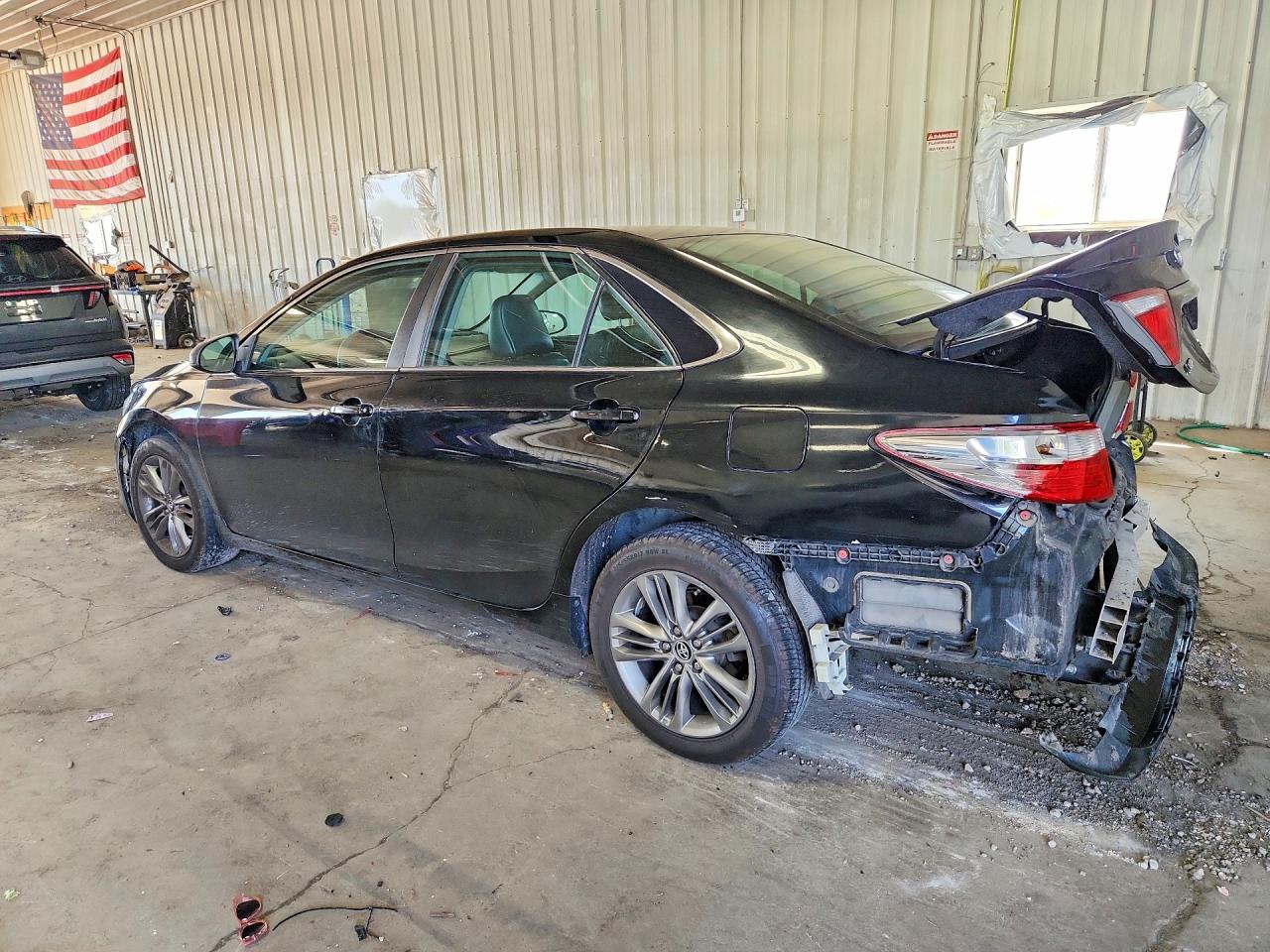 2015 Toyota Camry Se Black vin: 4T1BF1FK2FU082106
