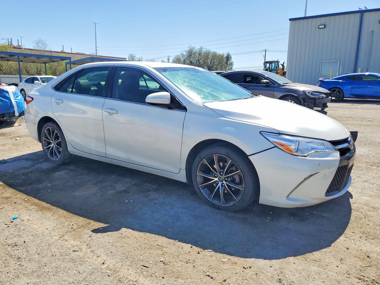 2015 Toyota Camry Xse White vin: 4T1BF1FK2FU092649