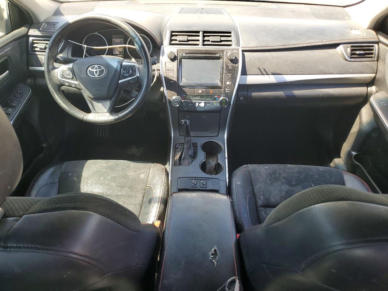 2015 Toyota Camry Xse White vin: 4T1BF1FK2FU092649