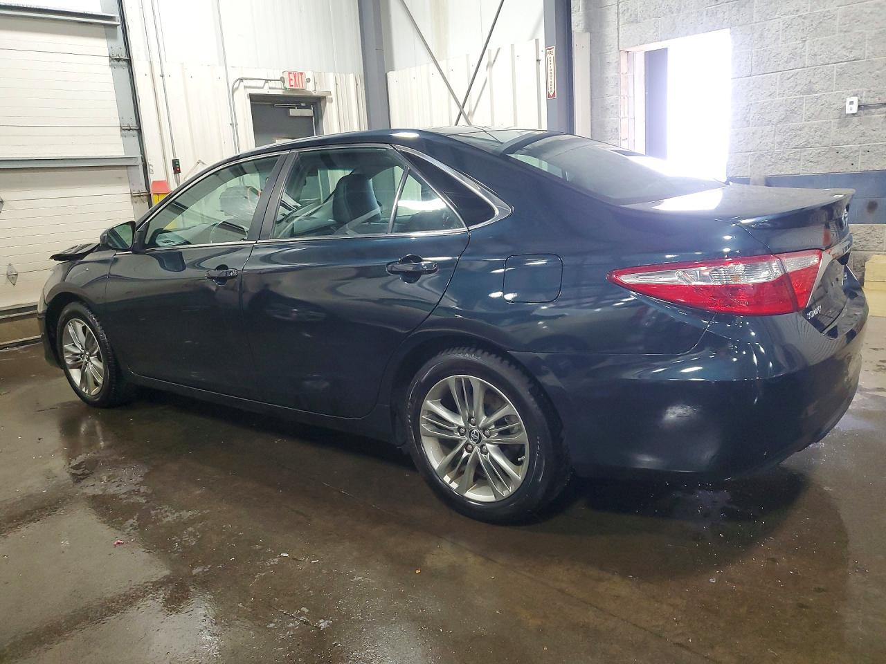 2015 Toyota Camry Se Blue vin: 4T1BF1FK2FU097463