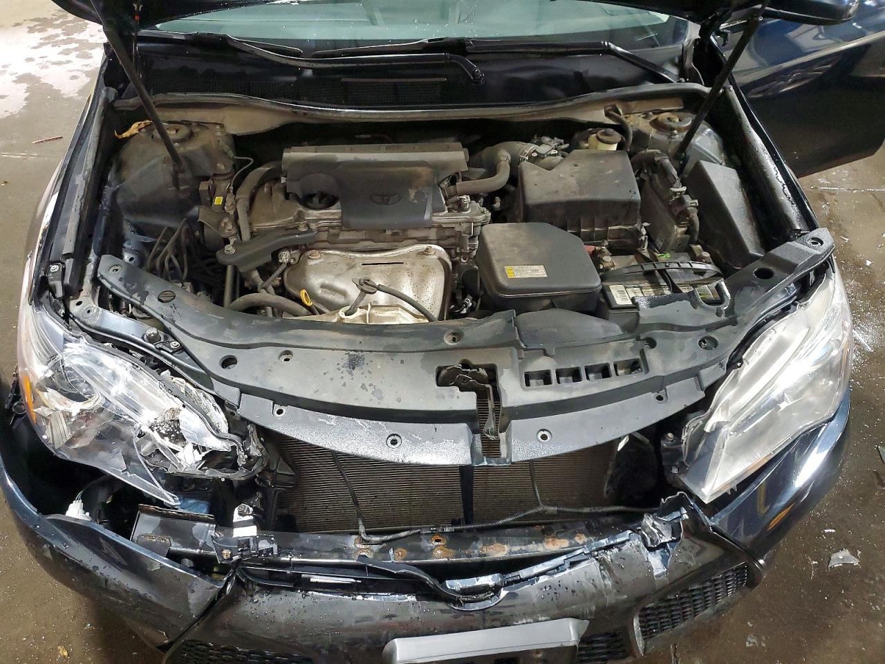 2015 Toyota Camry Se Blue vin: 4T1BF1FK2FU097463