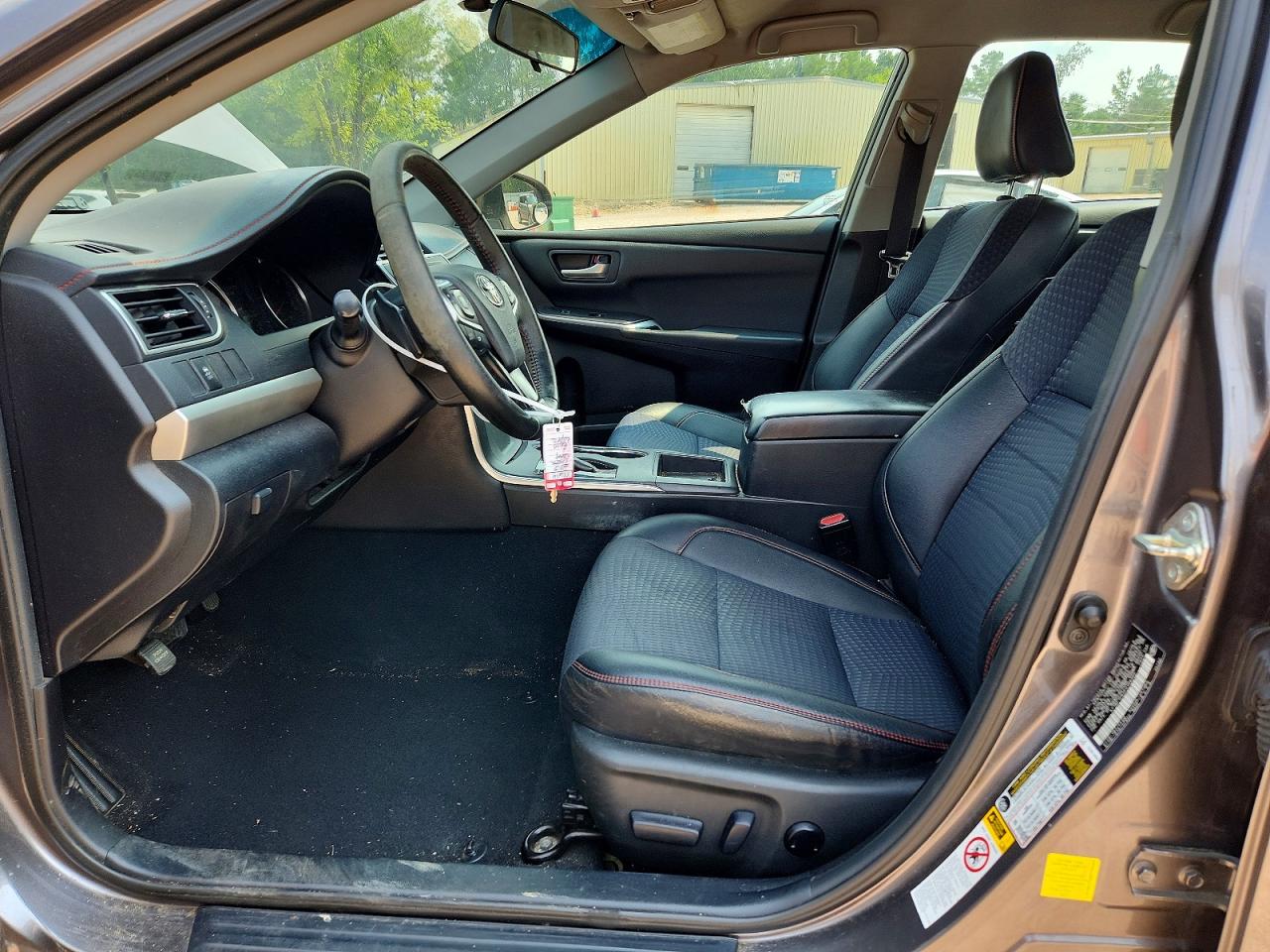 2015 Toyota Camry Se Серый vin: 4T1BF1FK2FU108302