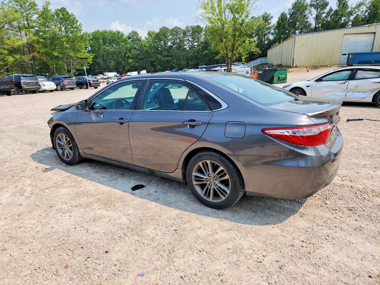 2015 Toyota Camry Se Серый vin: 4T1BF1FK2FU108302