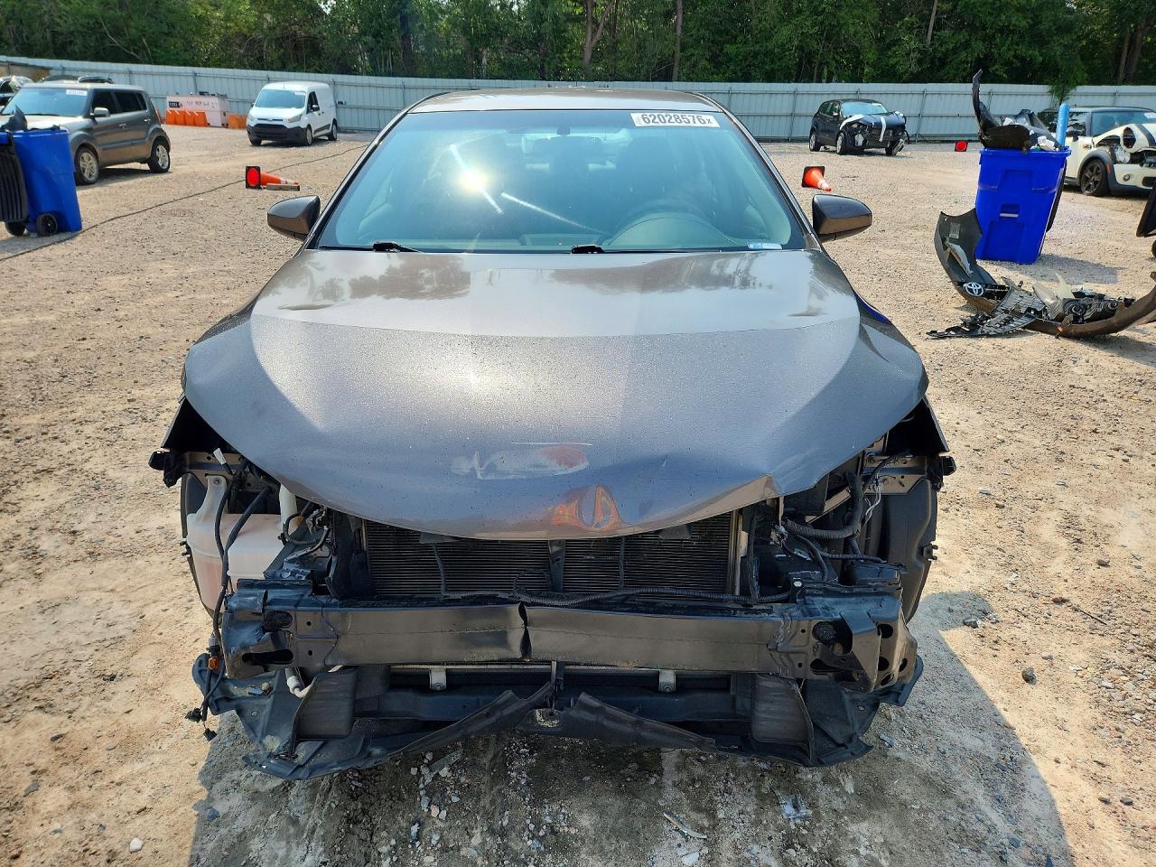 2015 Toyota Camry Se Серый vin: 4T1BF1FK2FU108302