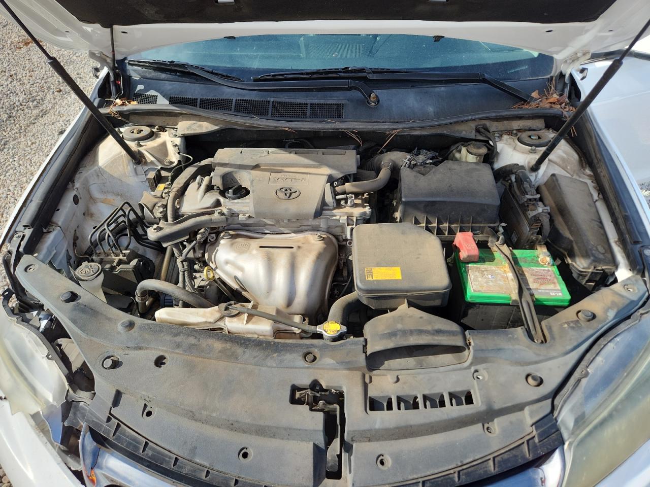 2015 Toyota Camry Se White vin: 4T1BF1FK2FU474731