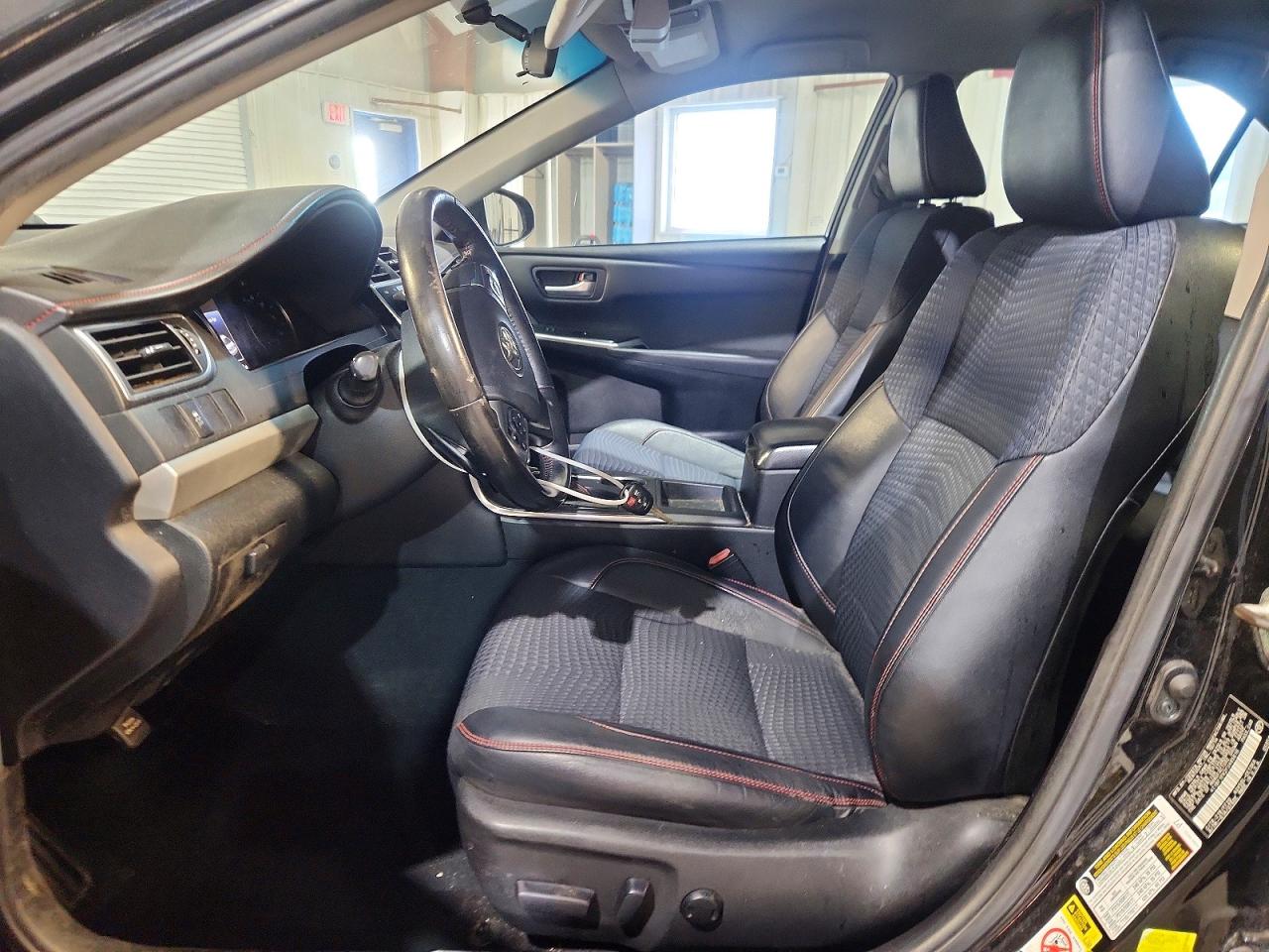2015 Toyota Camry Se Black vin: 4T1BF1FK2FU485616