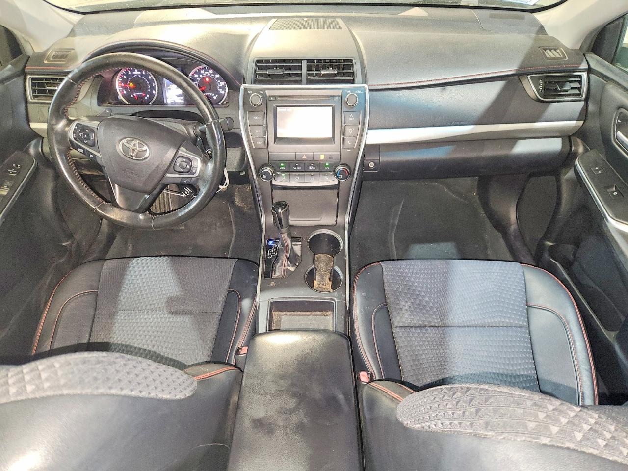 2015 Toyota Camry Se Black vin: 4T1BF1FK2FU485616