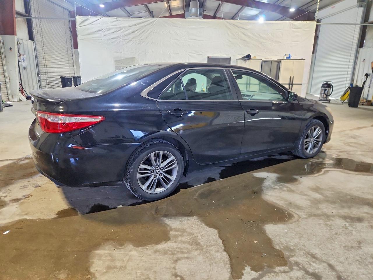 2015 Toyota Camry Se Black vin: 4T1BF1FK2FU485616