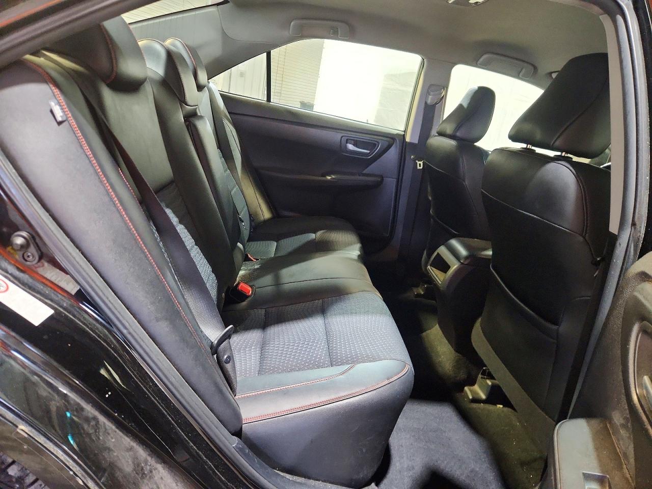 2015 Toyota Camry Se Black vin: 4T1BF1FK2FU485616