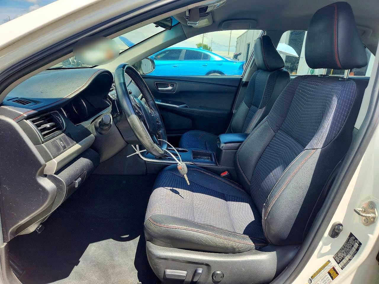 2015 Toyota Camry Se Белый vin: 4T1BF1FK2FU485731