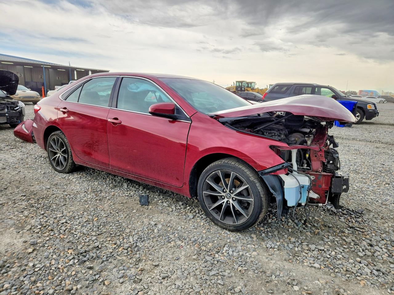 2015 Toyota Camry Xse Red vin: 4T1BF1FK2FU875356