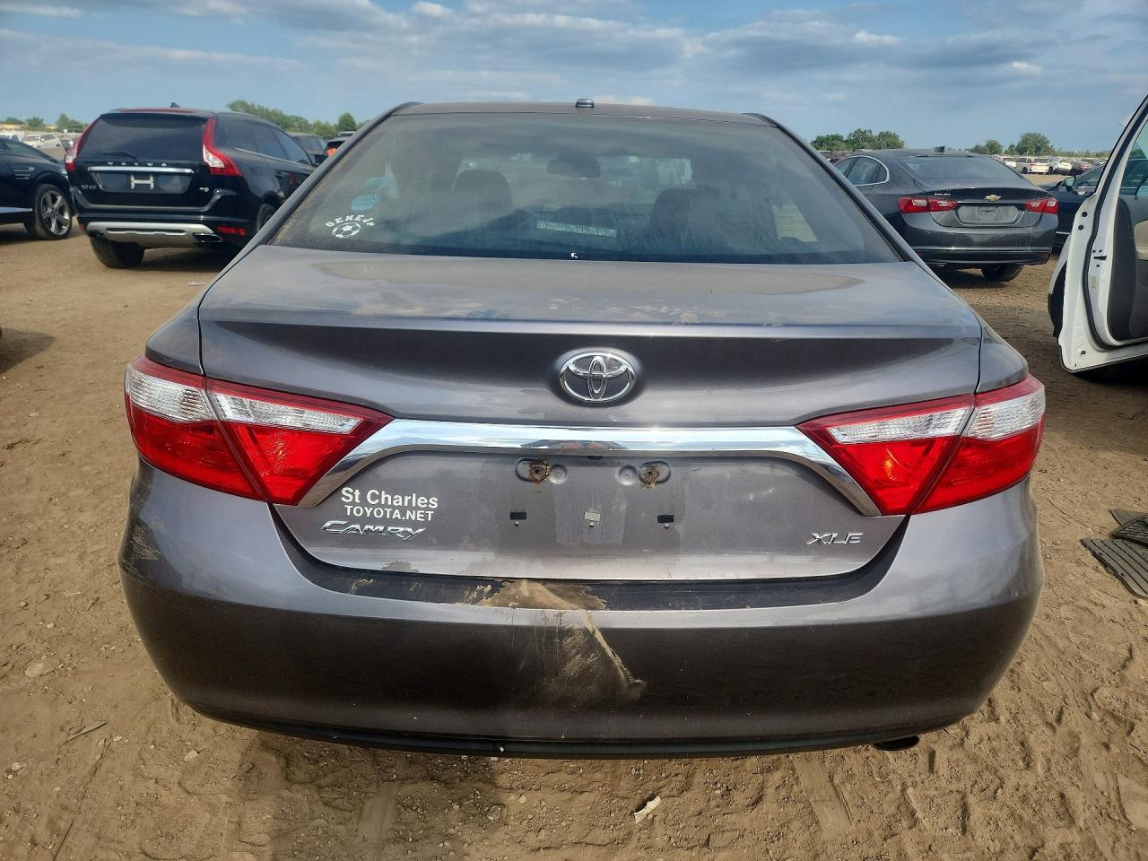 2015 Toyota Camry Xle Gray vin: 4T1BF1FK2FU878399